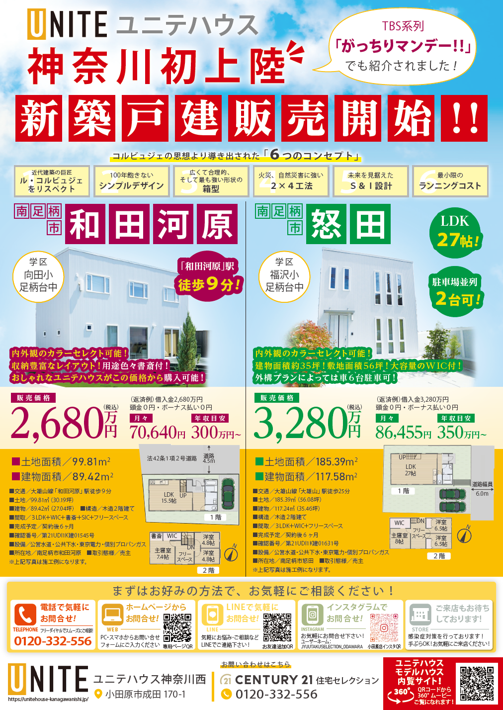 小田原店3 19 21 Unite House販売開始 センチュリー21住宅セレクション